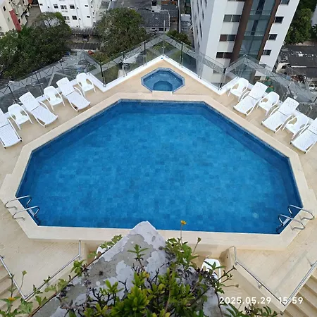 Apartamento En Bocagrande - Piscina, Jacuzzi Y Mar Cartagena Exterior photo